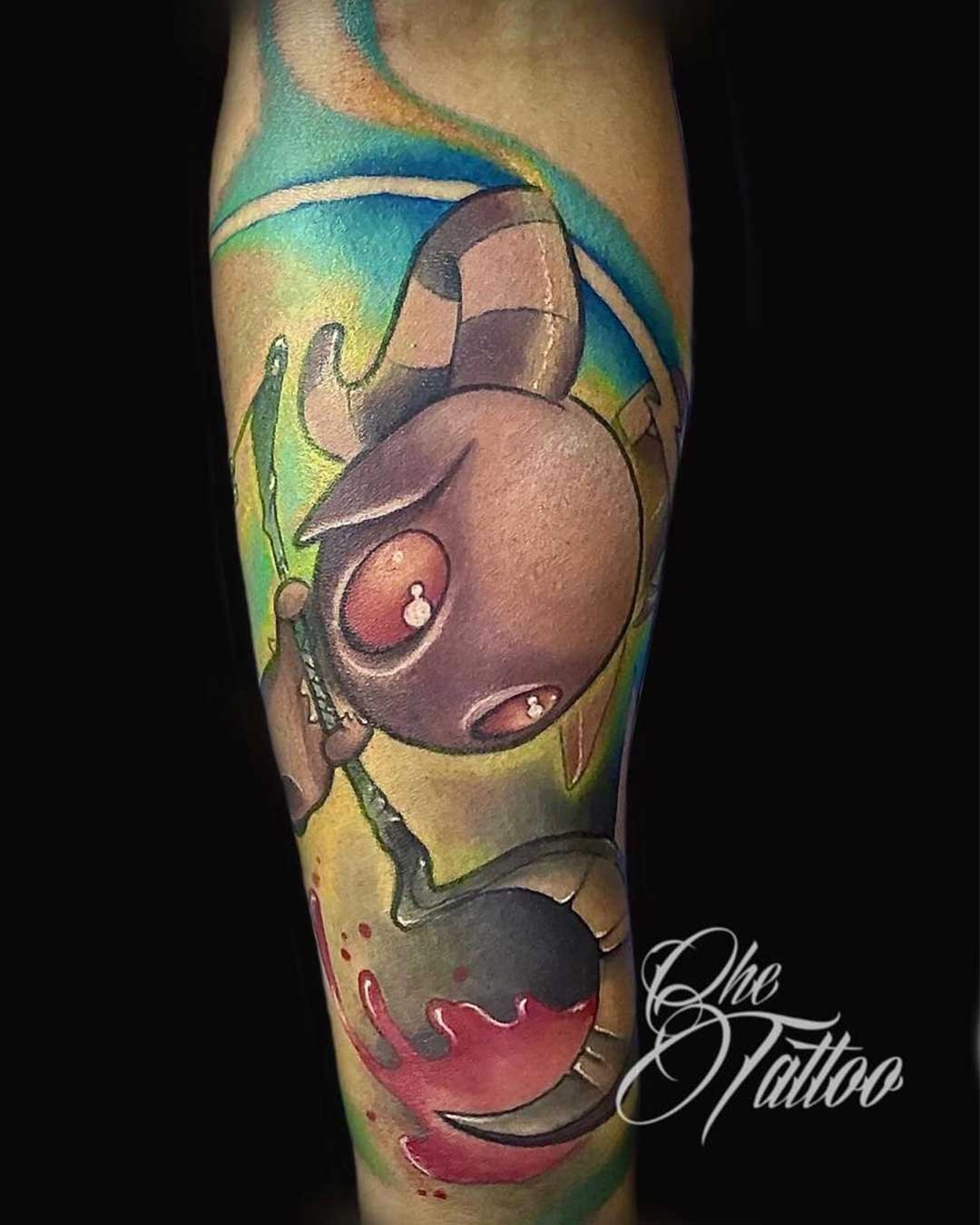 tatuajes nueva escuela merida a colores