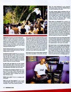 inked magazine che pando tatuajes