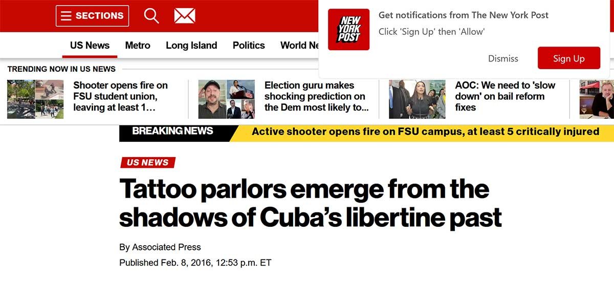 menciones che pando artista del tatuaje new york post