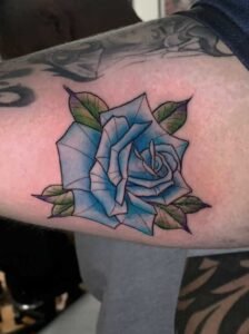 rosa tatuaje tradicional merida yucatan